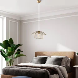 Opviq Luster Mantar-6503, 68x68x112cm, IP20, Zlatne boje