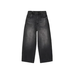 Bershka Kavbojke črn denim