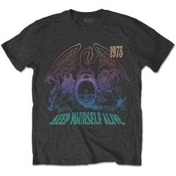 Queen Keep Yourself Alive Charcoal Grey XL Majica