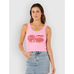 Rip Curl Ocean Break Rib Tank Top light pink
