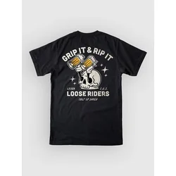 Loose Riders Grip It Tech Tee black