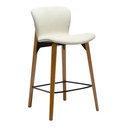 Kremno bel barski stol (višina sedeža 68 cm) Paragon – DAN-FORM Denmark