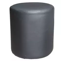 Tabure krog, črn