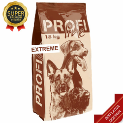 Profi Line EXTREME 18kg - granule 26/21 - hrana za hiper aktivne pse, starije od 8 meseci