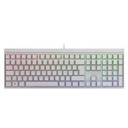 Tipkovnica CHERRY MX 2.0S, RGB, USB, bela