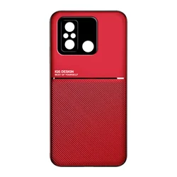 Maska Anti Static za Xiaomi Redmi 12C, Crvena