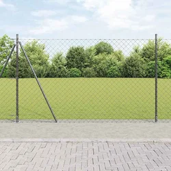 Zavareno žičano ogradno mreža s betonskom podlogom 10 x 1,4 m