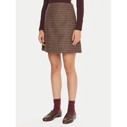 Weekend Max Mara Trapezno krilo Vata 2525106072 Rjava Regular Fit