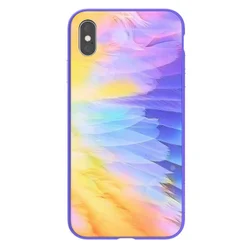 Maska Nillkin Ombre za iPhone XS Max ljubicasti.