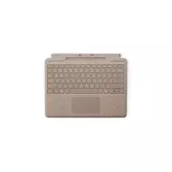 Microsoft Surface Pro Keyboard for Surface Pro Copilot+ (11th Edition), Pro 9 and 8 with Pen Storage, Alcantara Material, Dune