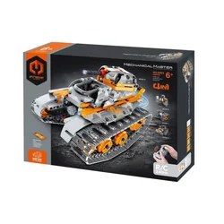 Gradbeni komplet iM.MASTER 4v1 programabilni tank RC plast 2,4 GHz 554 kosov + poln. pack