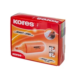 Kores Bright Liner narandžasti displaybox 10/1 #7-K36104