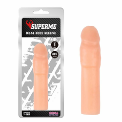 CHISA Realistična navlaka za penis Real Feel, Boja kože