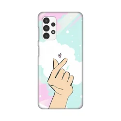 Silikonska maska za Samsung A135F Galaxy A13 4G Magic Love Print tirkizna