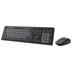 TIPKOVNICA  PLUS  MIŠ BEŽIČNI KM-8200 GENIUS CRNO/SIVA