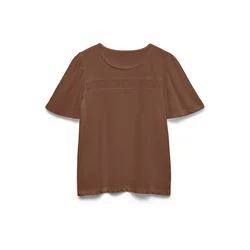 VERO MODA Majica VMFOMIA rjava