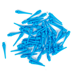 Plastični vrhovi za strelice za pikado (soft tip) 50 komada plavi