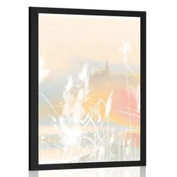Plakat travnik pod gradom - 60x90 no frame
