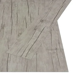 Samoljepljiva podna daska 32 pcs Oprani hrast 4,46 m2 PVC