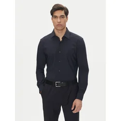 BOSS Srajca P-Hank 50539391 Mornarsko modra Slim Fit