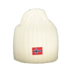 Bela kapa z norveško zastavo