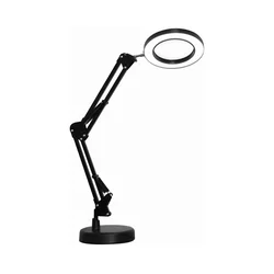 LED prigušiva stona lampa sa lupom LED/10W/230V 3000/4500/6000K