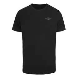Mister Tee Majica Skull črna/bela