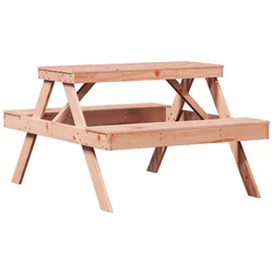 Stol za piknik 105 x 134 x 75 cm od masivnog drva duglazije