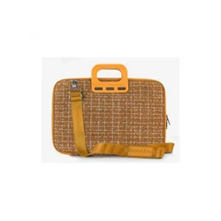 BOMBATA Torba za laptop Tweed, Žuta