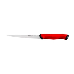 Cheese knife, 15.5cm, Duo, Red - Pirge