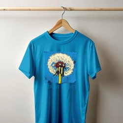 Camiseta Majica sa štampanim printom Cam 966A, Muška, Akva