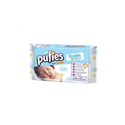 Pufies Vlažne maramice za bebe Sensitive, 64 komada