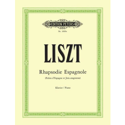 LISZT:RHAPSODIE ESPAGNOLE PIANO