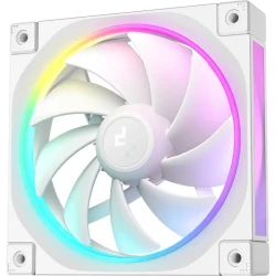 DEEPCOOL Ventilator za računalniško ohišje DeepCool FL12 WH, 12 cm, bel