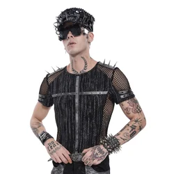 Gothic in punk majica moška - Battleground - DEVIL FASHION - TT315