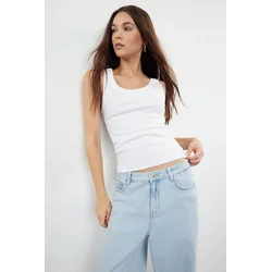 Trendyol Milla Ženska majica TWOSS24AL00060, Bela
