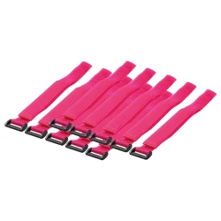 LOGILINK Čičak trakice za vezivanje kablova Velcro 500x20mm 10kom (Roze)