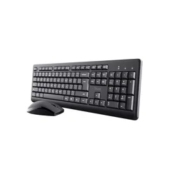 Trust - Tastatura+miš TRUST Primo bežicni set/US/crna
