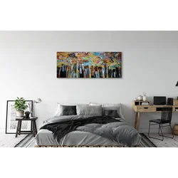 tulup.si Slika na platnu Ščetke mazy 125x50 cm