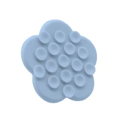 Stiker za mobilni telefon bubble flower plavi ( R13607 )