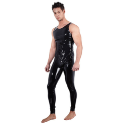 LateX Jumpsuit 2910306 Black L
