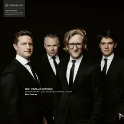 Erich Wolfgang Korngold & Alma Quartet - String Quartet No. 2, Op. 26 | String Quartet No. 3, Op. 34 (Limited Edition) (LP)