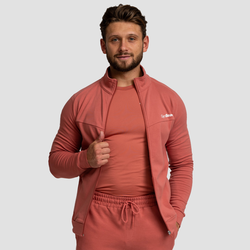 GymBeam Muška dukserica Zip Up Limitless Cinnamon