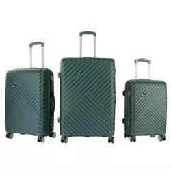 Aga Travel Komplet potovalnih kovčkov MR4677 Temno zelena