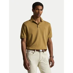 Polo Ralph Lauren Polo majica 710704319505 Svetlo rjava Custom Slim Fit