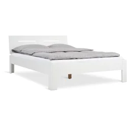 Ram kreveta OLSKER 140x200 bela