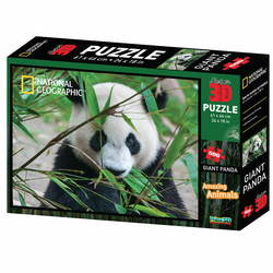 Sestavljanka - puzzle 3D velika panda 61 x 46cm 500kos