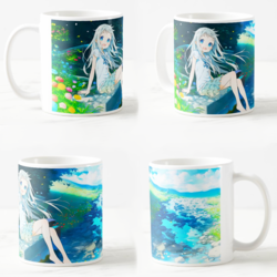 Keramička šolja Anime Anohana, 330 ml