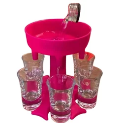 Šot dozator i držač čašica, Roze