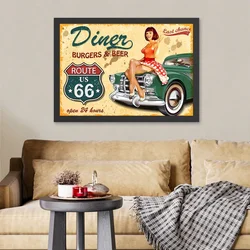 Wallity Uramljena slika Diner, 35x45 cm